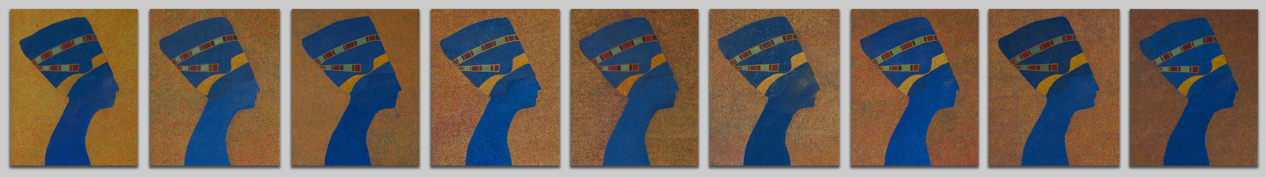 Nefertiti - A painting by Andrew Wallace