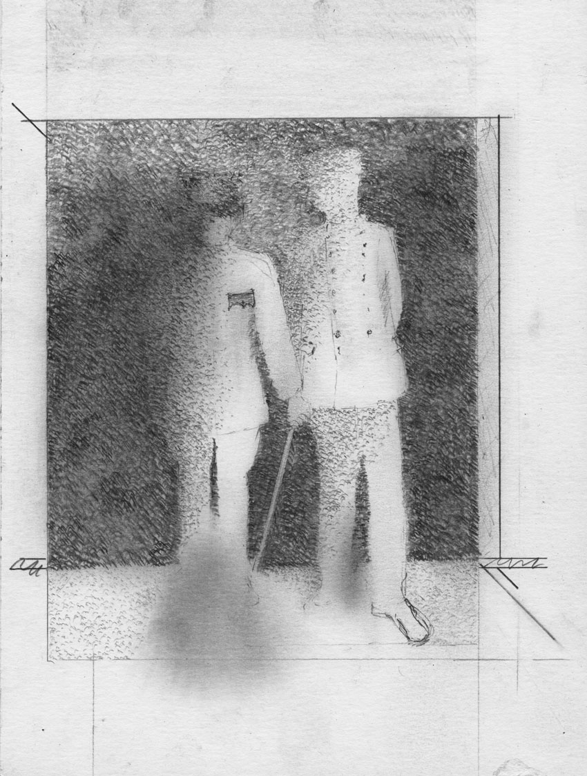 August Sander Pencil drawing tribute