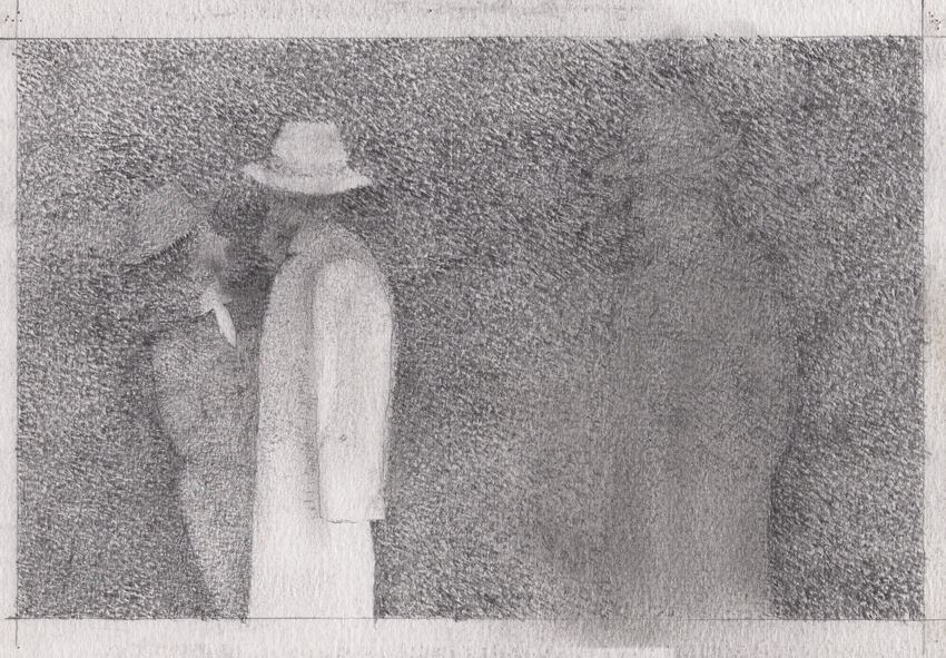 Pencil drawing illustration 3