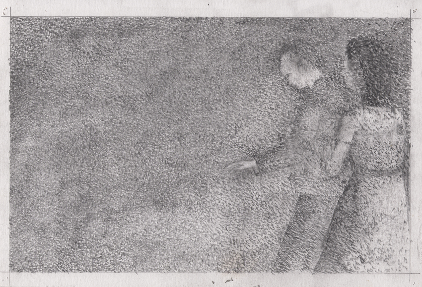 Pencil drawing illustration 4