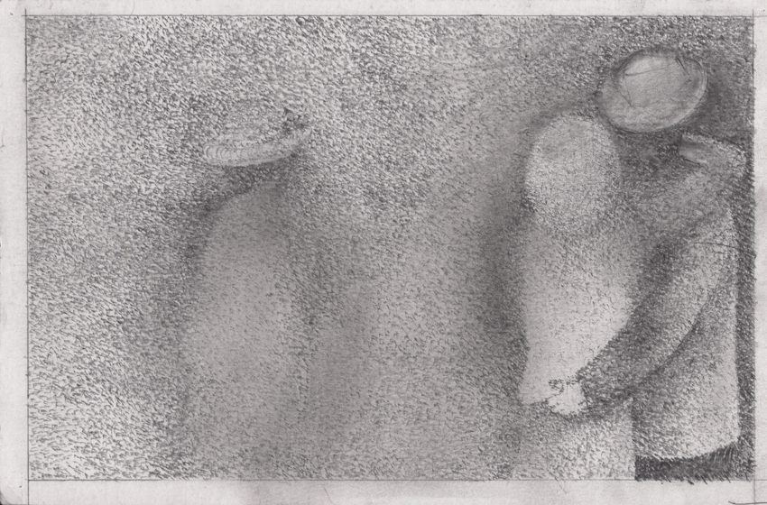 Pencil drawing illustration 8