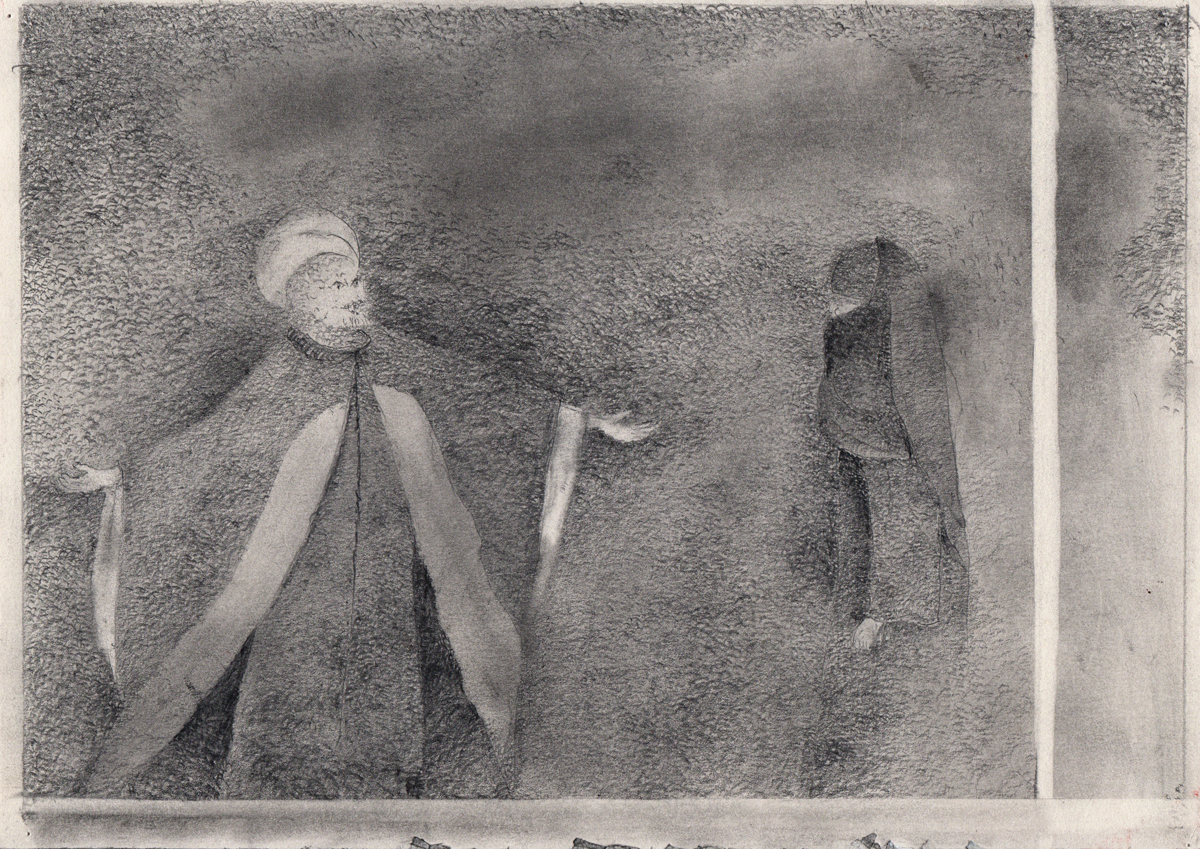 Pencil Drawing Pointilism  17