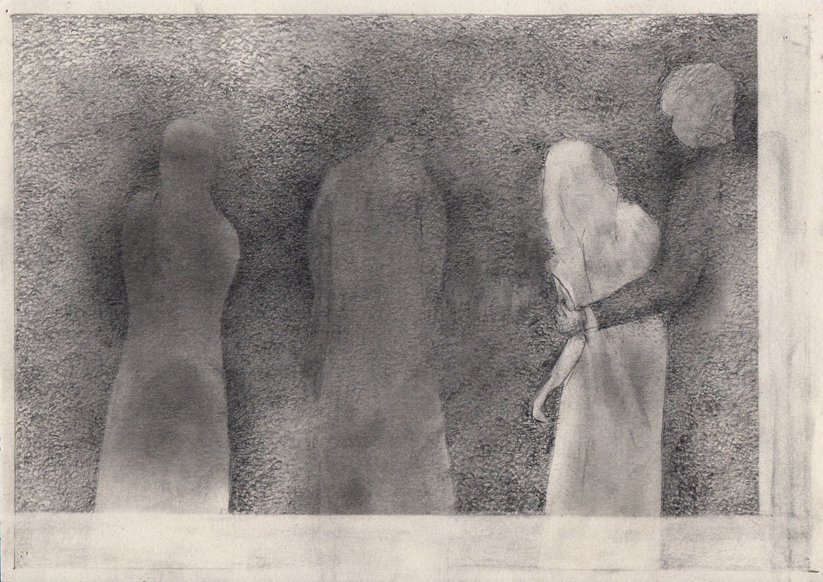 Pencil Drawing Pointilism  18