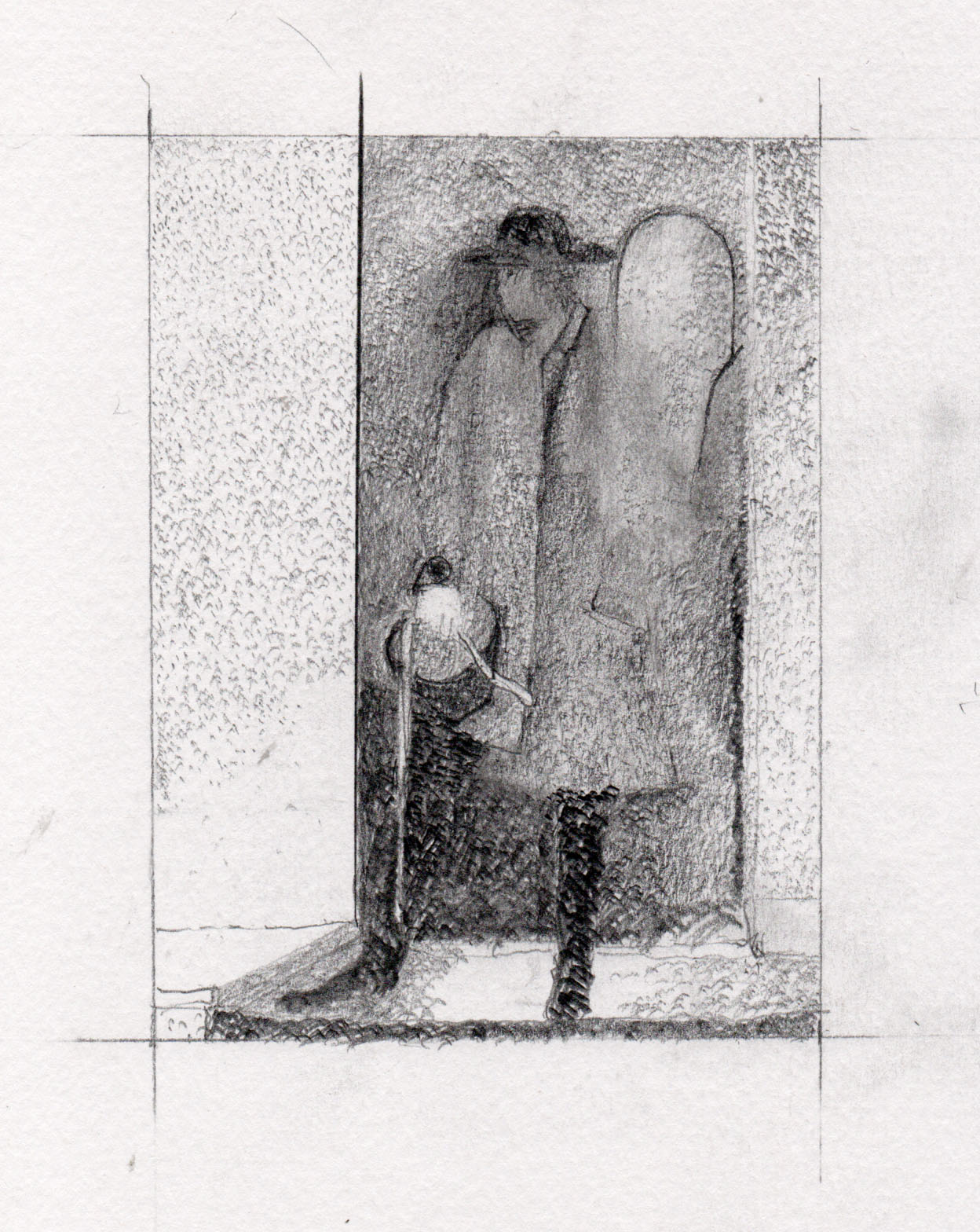 Victorian rider Pencil Drawings