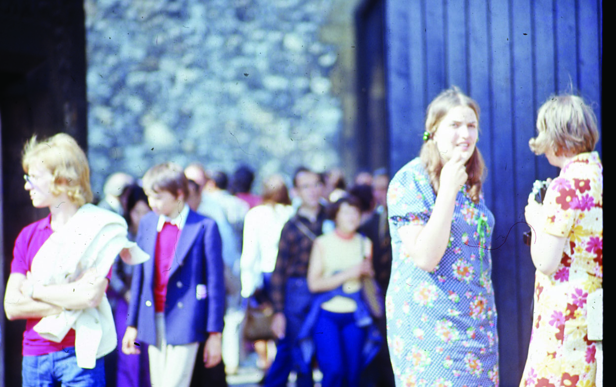 Women talking in the street